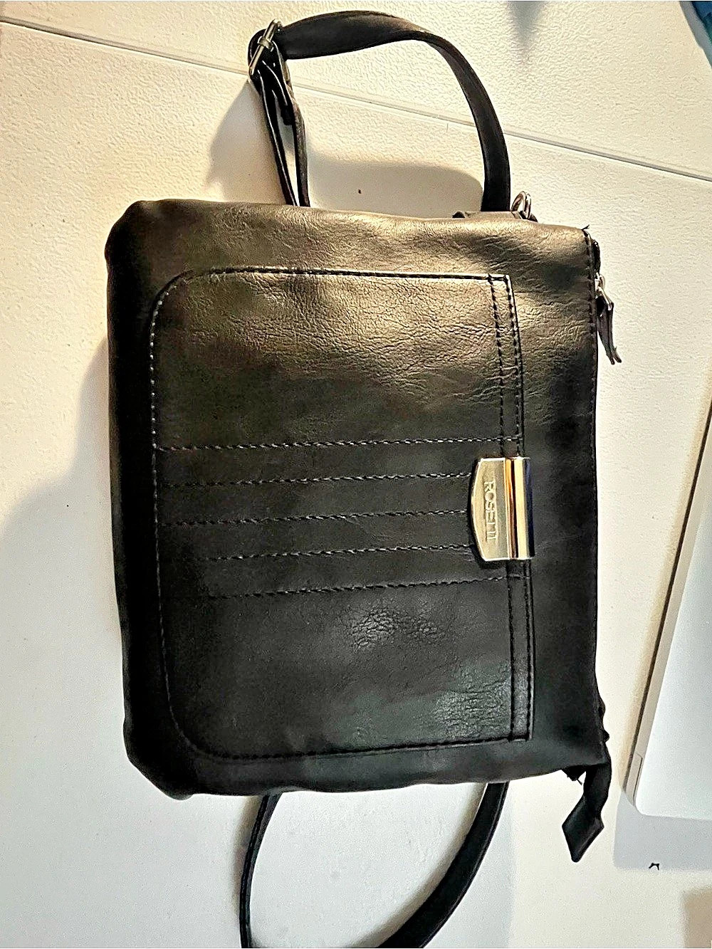 Kenneth Cole Black Crossbody Bag